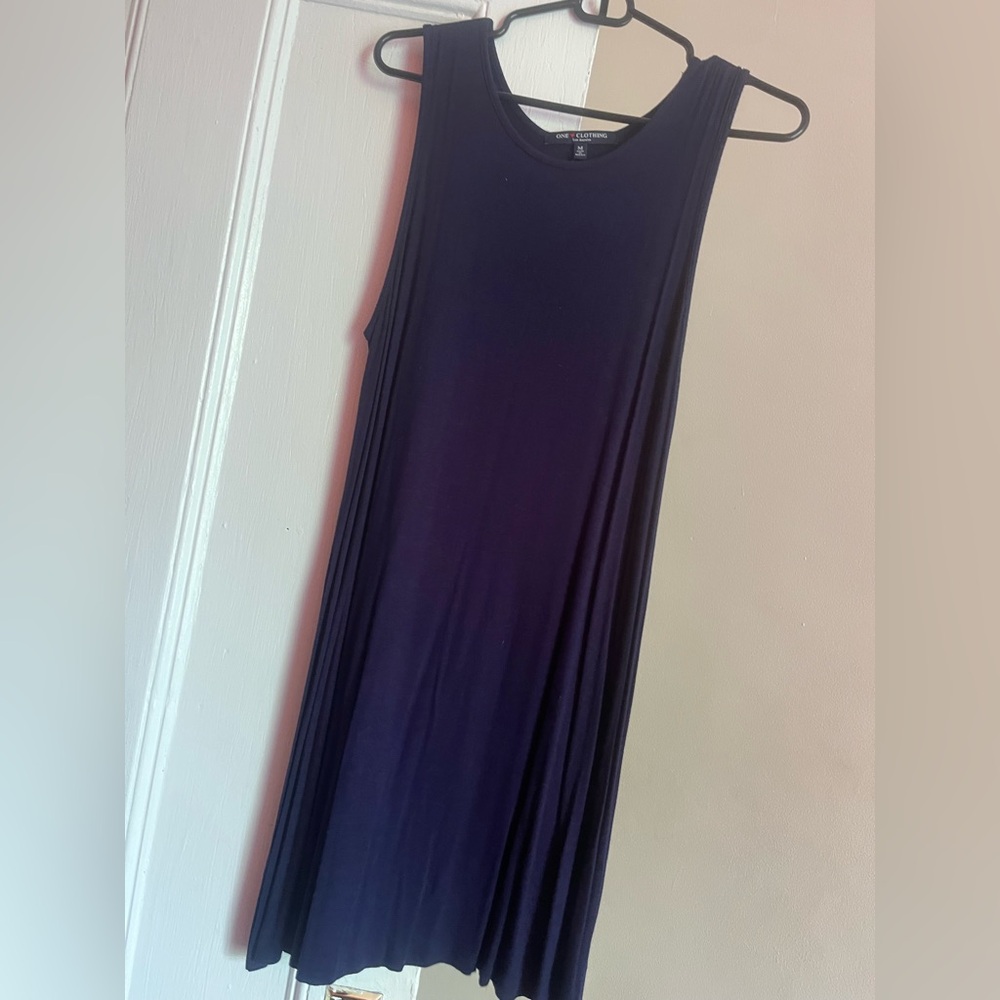 One Clothing Deep Blue Dress